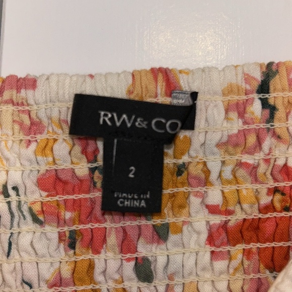 RW&CO floral print maxi dress - Picture 3 of 5